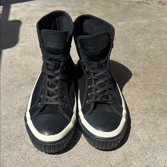 ALLSAINTS Douglas Contrast High Top Men’s Shoes Size 13 - Picture 2 of 10